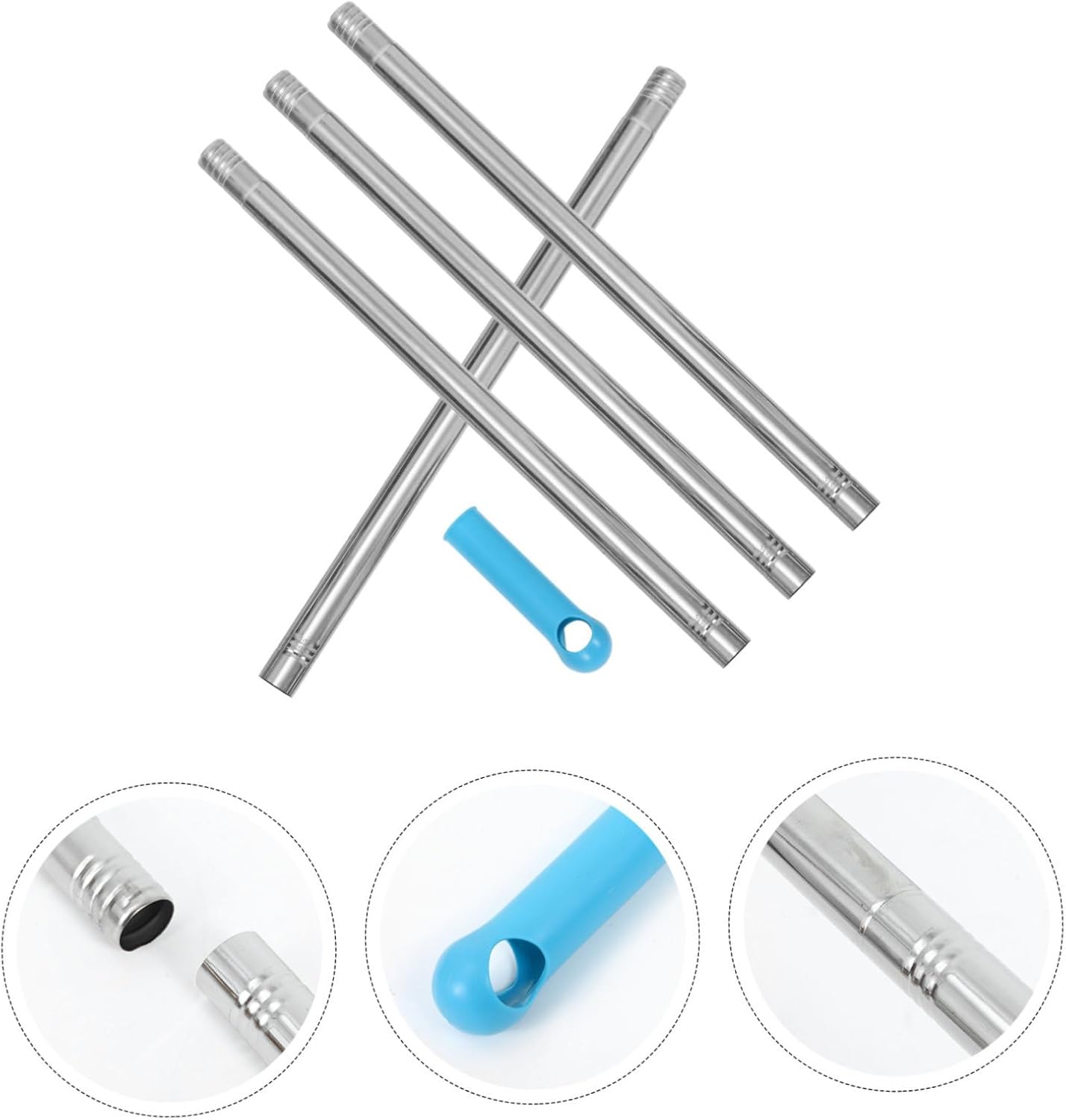 Ipetboom Broom Handle Replacement Comfortable Grip Pole