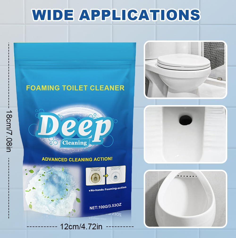BAUFIX Toilet Cleaner Foaming Powder 2024