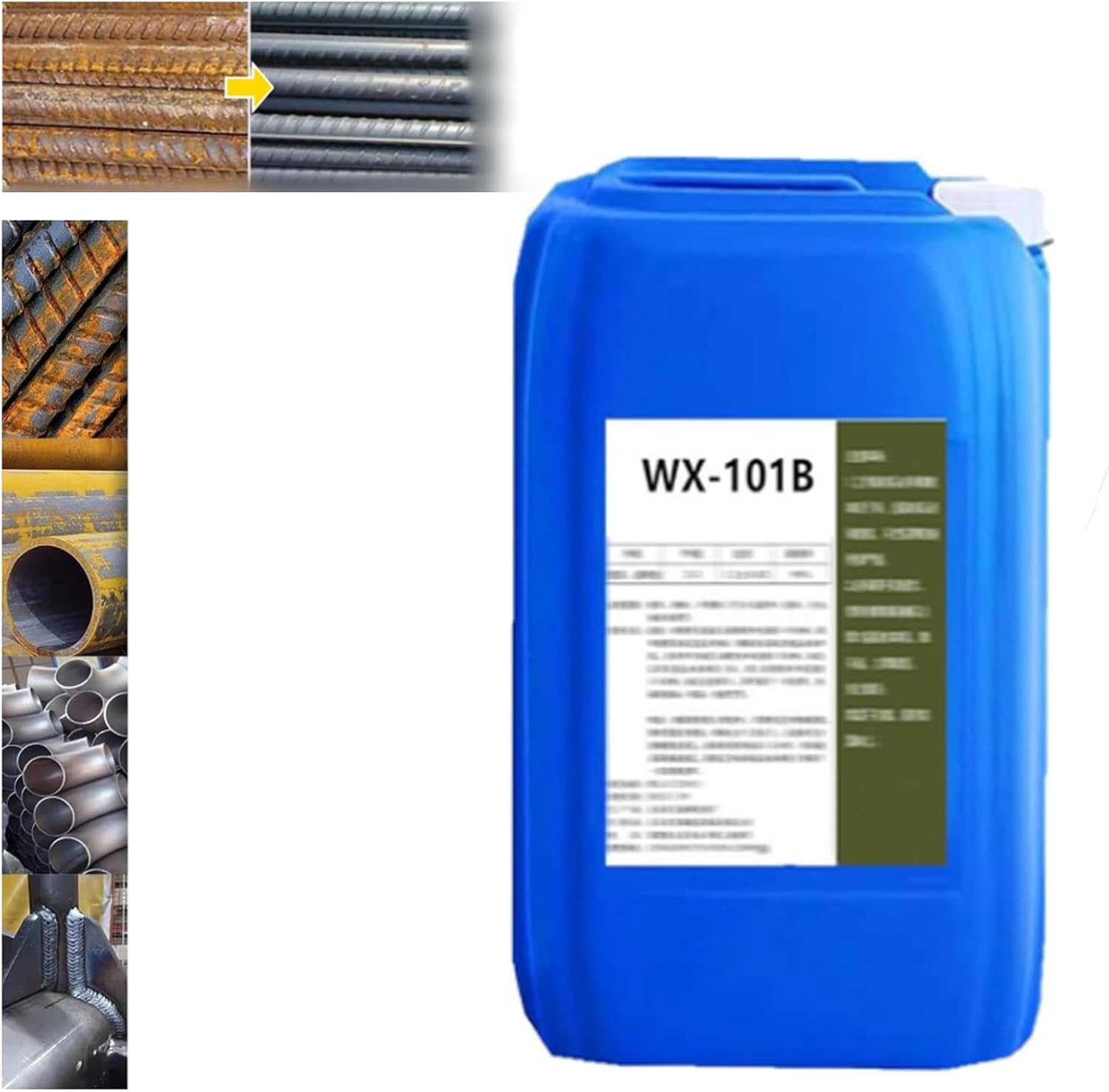 Powerful Metal Rust Remover 1kg - WX-101B
