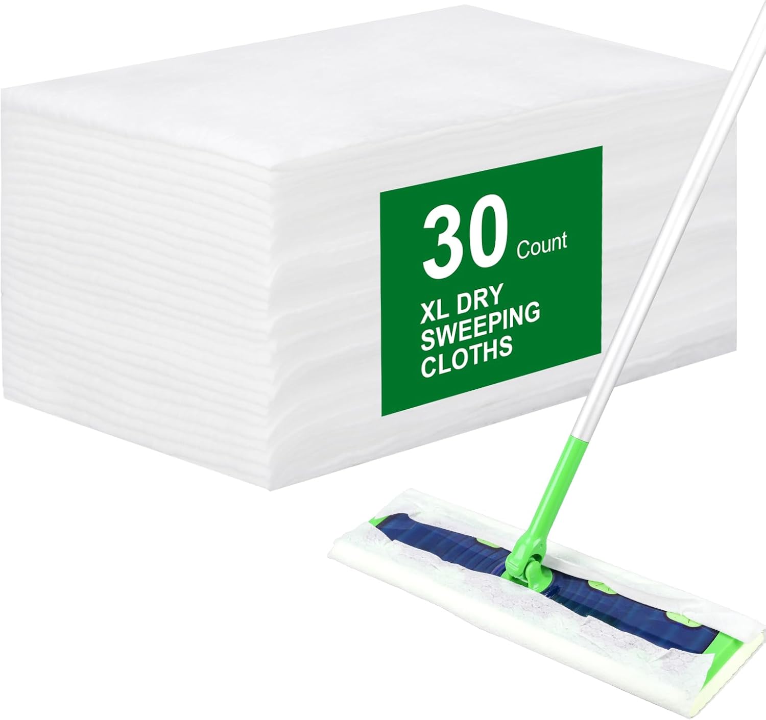 XL Dry Mop Cloths for Swiffer Sweeper XL - 30 Count Refill