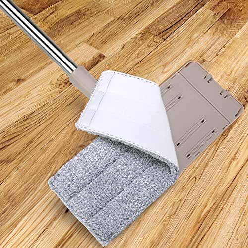 Bycarm 6 Pack Microfiber Mop Pads for 13 Inch Flat Mop