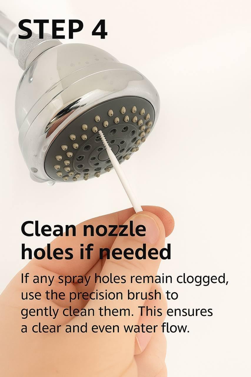 NoScale Pro Showerhead Descaling Kit - Eco-Friendly Limescale Remover