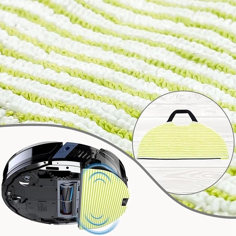 RV2610WA 2-in-1 Robot Vacuum Mop Replacement Handle 6 Pcs
