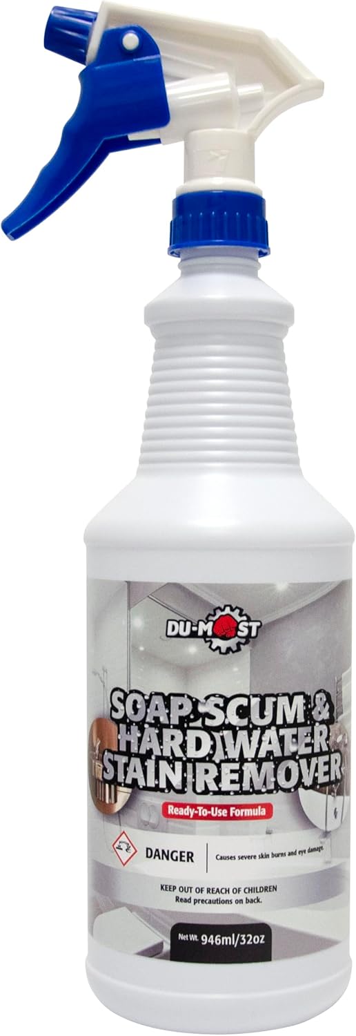 DU-MOST Soap Scum and Hard Water Stain Remover 32 Oz