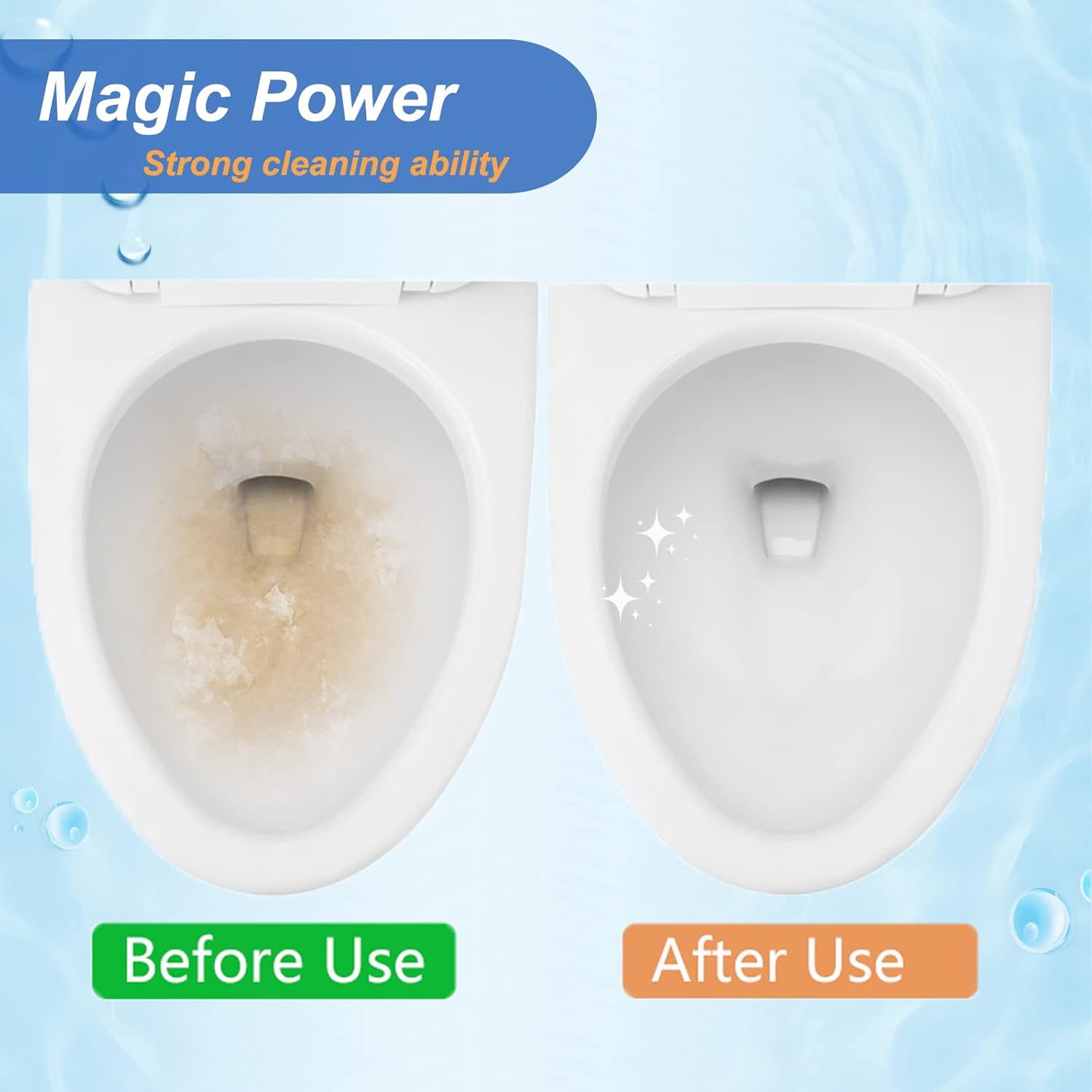 Tuodeal Pumice Stone Toilet Cleaner 2 Pack