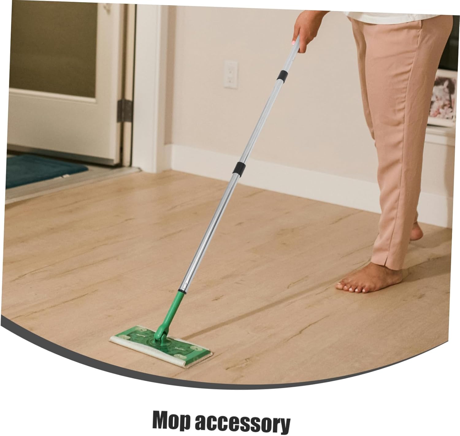 Stainless Steel Telescopic Mop Handle Adjustable Pole