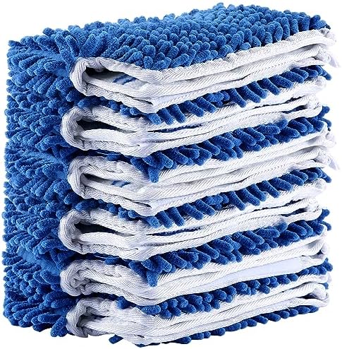 Sealuncle Microfiber Mop Refill Heads Pack of 6