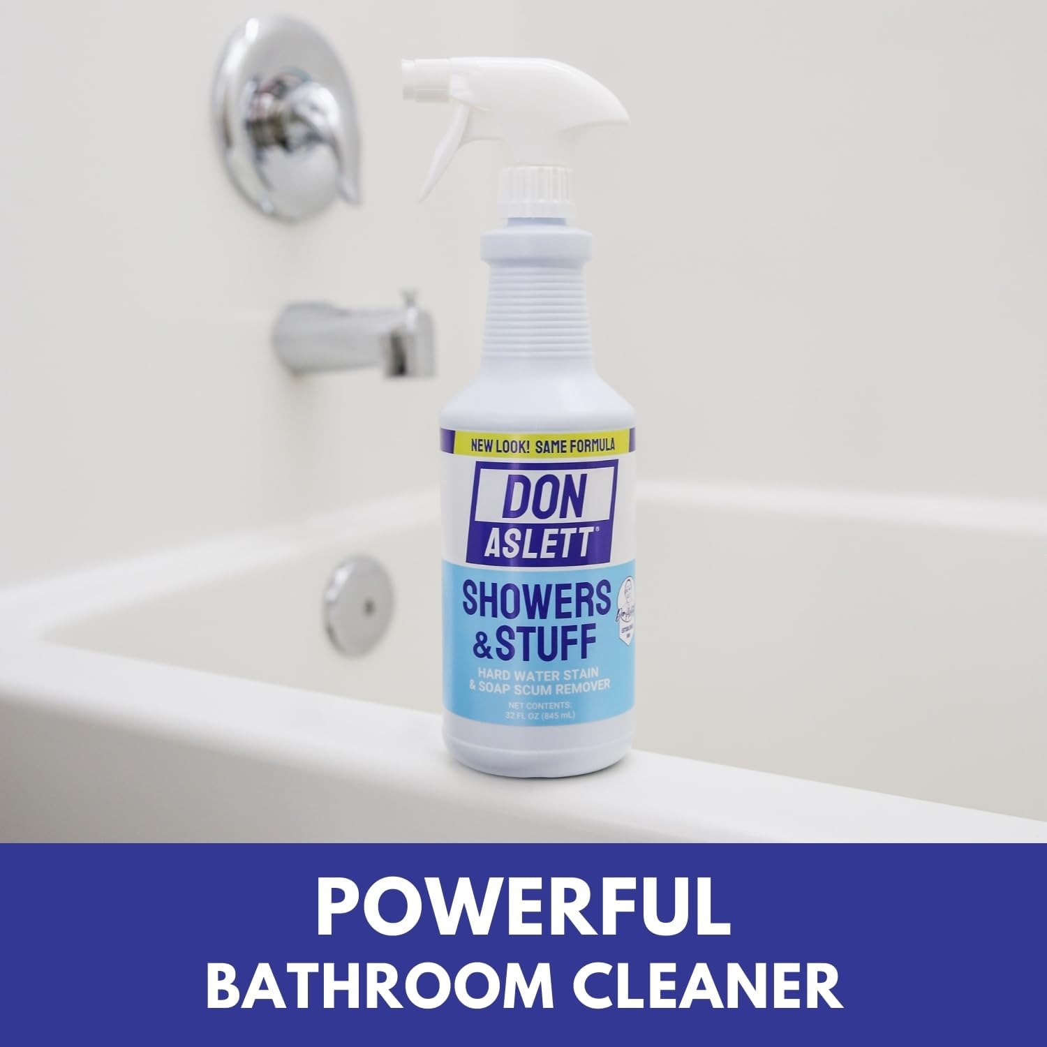 Don Aslett Showers and Stuff 32 Oz Spray Bottle Pack of 2
