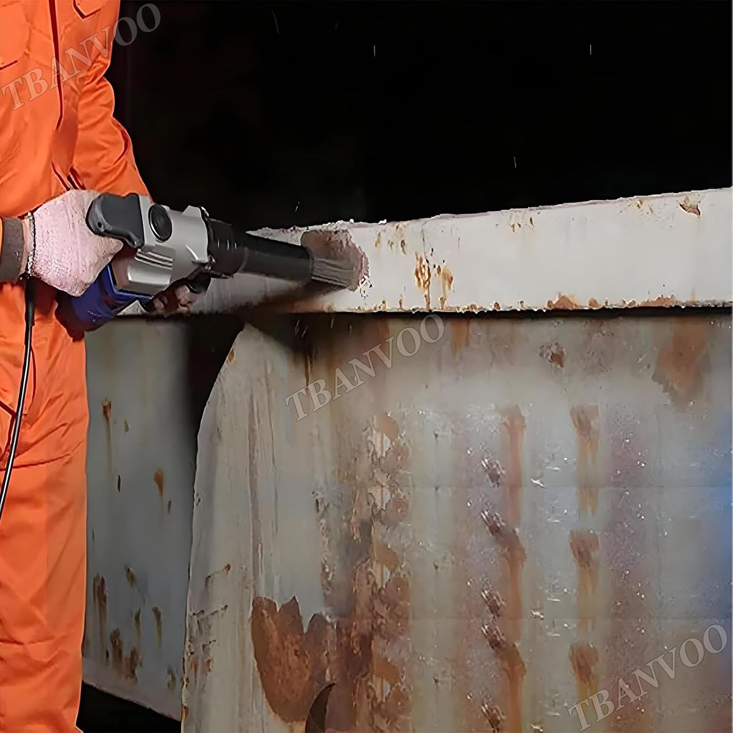 TBANVOO Electric Rust Remover 220V Industrial Grade