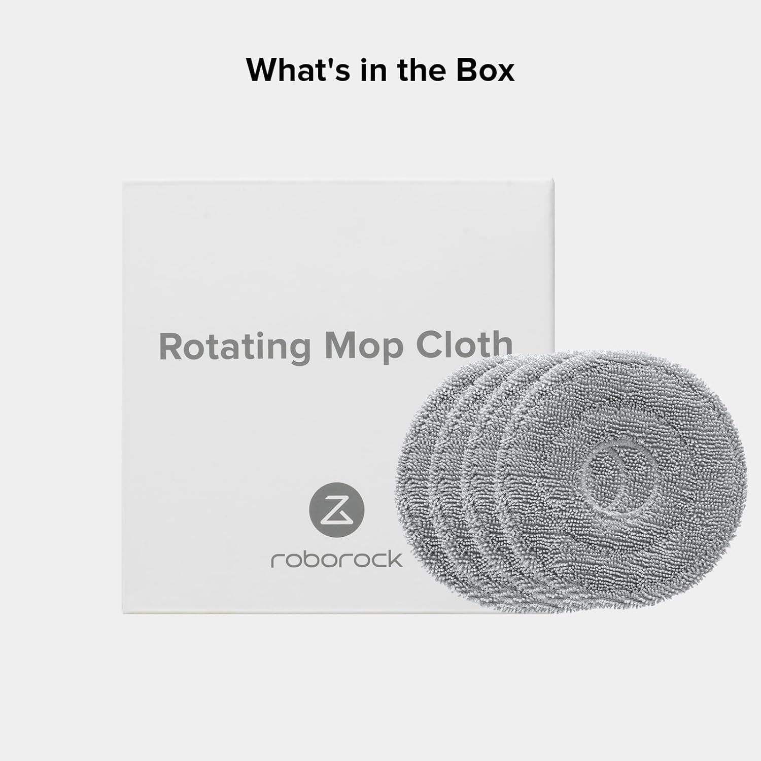 Roborock Rotating Mop Cloth - 4PCS for Saros 10R Z70