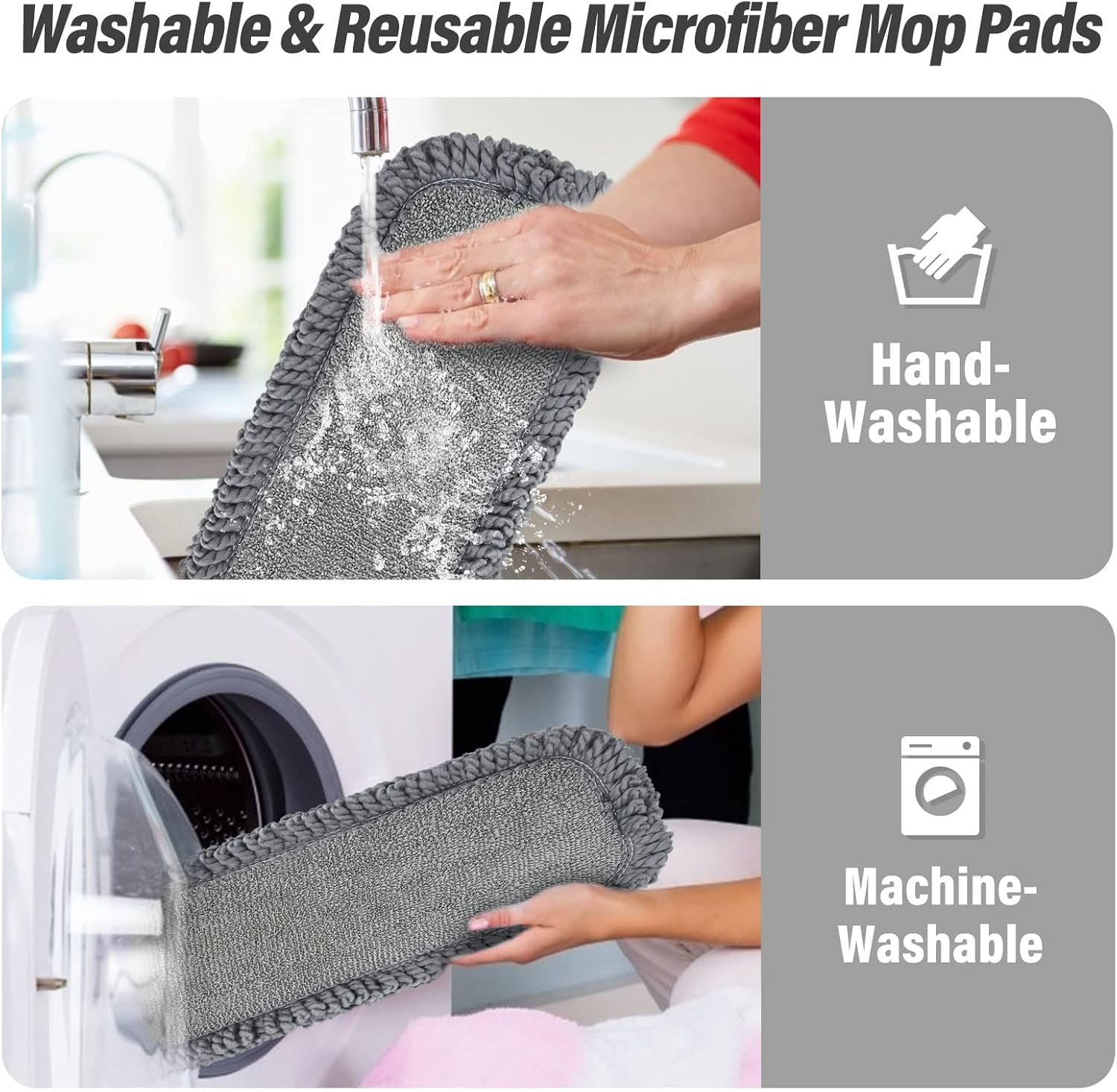 Panda Grip 165 Inch Mop Pad Refills 3 Pack