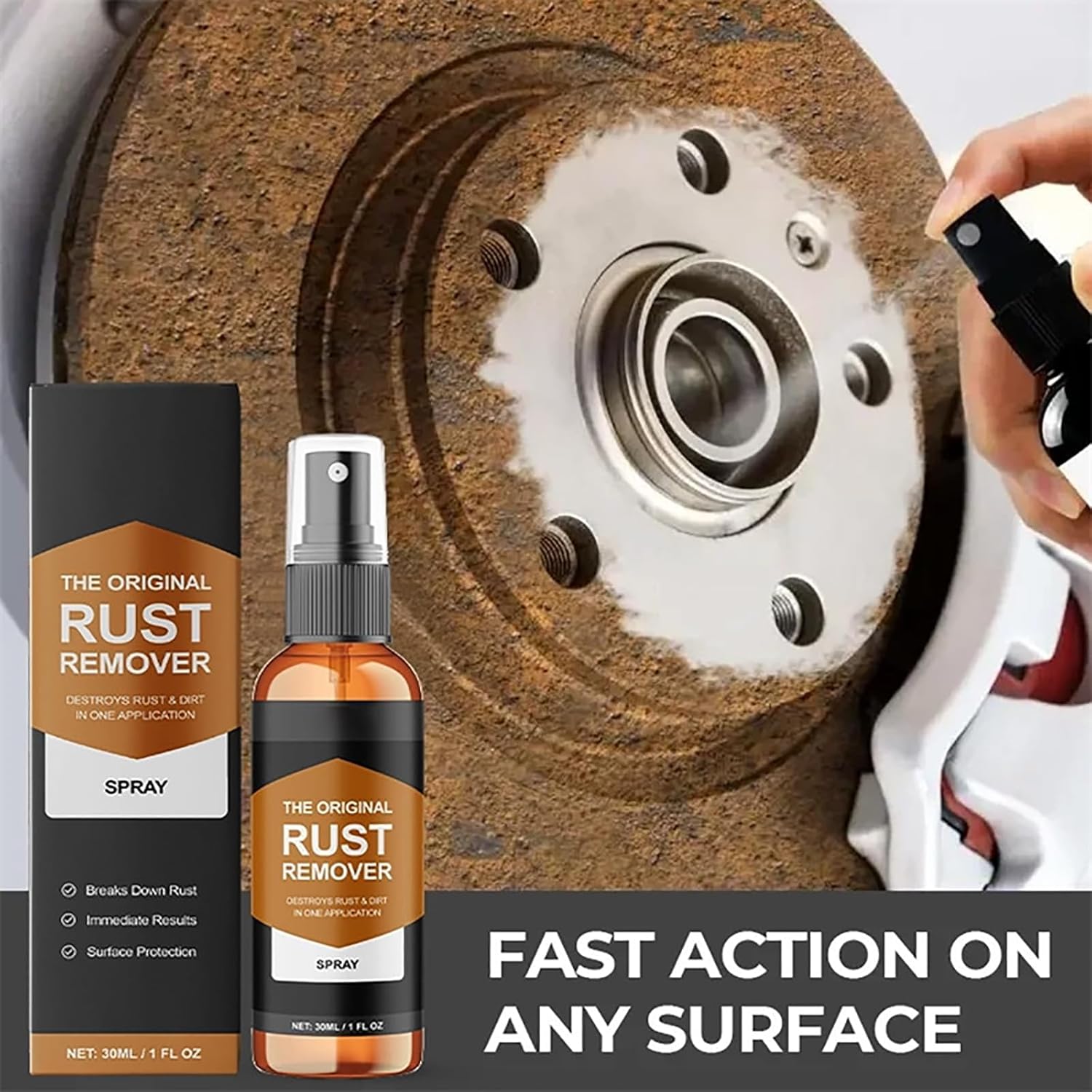 Mashaop Upgraded Rust Remover Spray 20