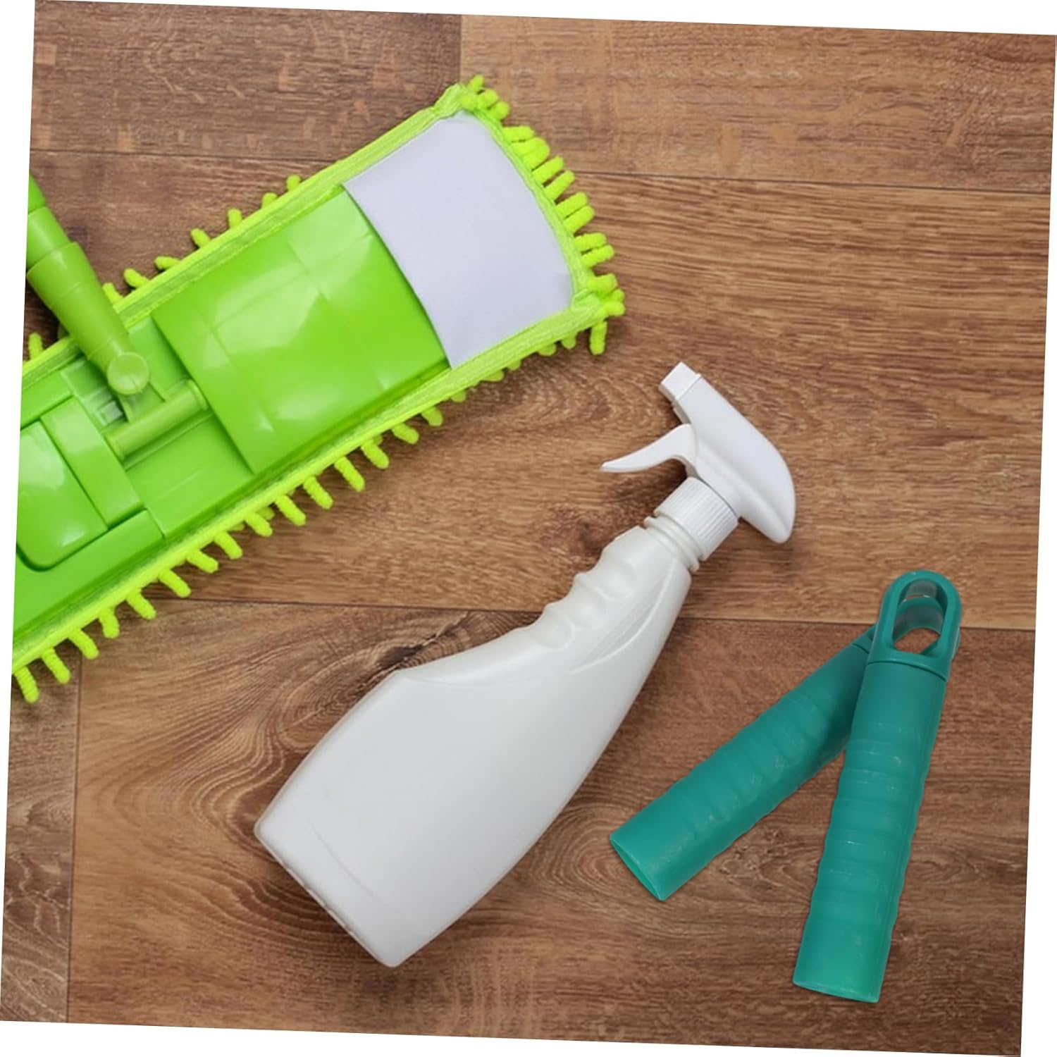 2pcs Non-Slip Mop Handle with Hanging Hole for Broom and Dustpan