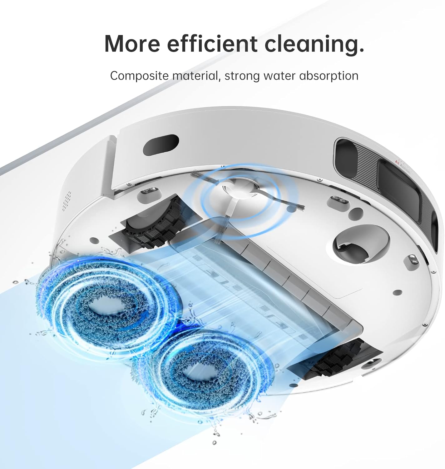 DREAME Mop Pad Replacement for X50 Ultra X40 Ultra 4pcs