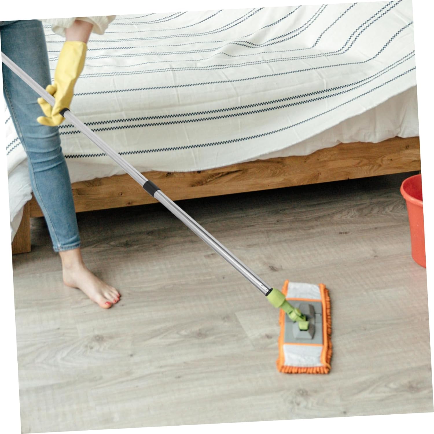 Stainless Steel Extendable Mop Handle with German Thread
