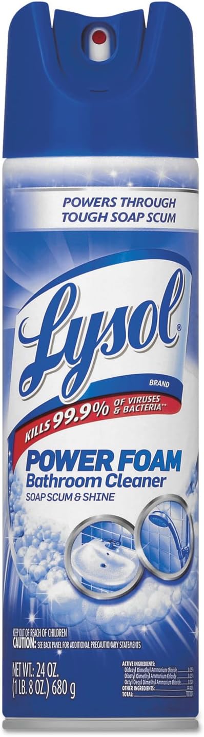Lysol Bathroom Cleaner Spray 24 oz Pack of 12