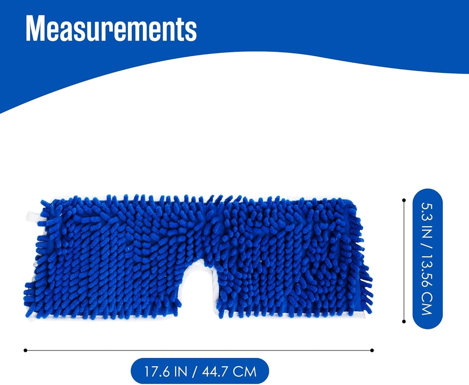 Houseables Dust Mop Replacement Head 3 PK 18 Inch