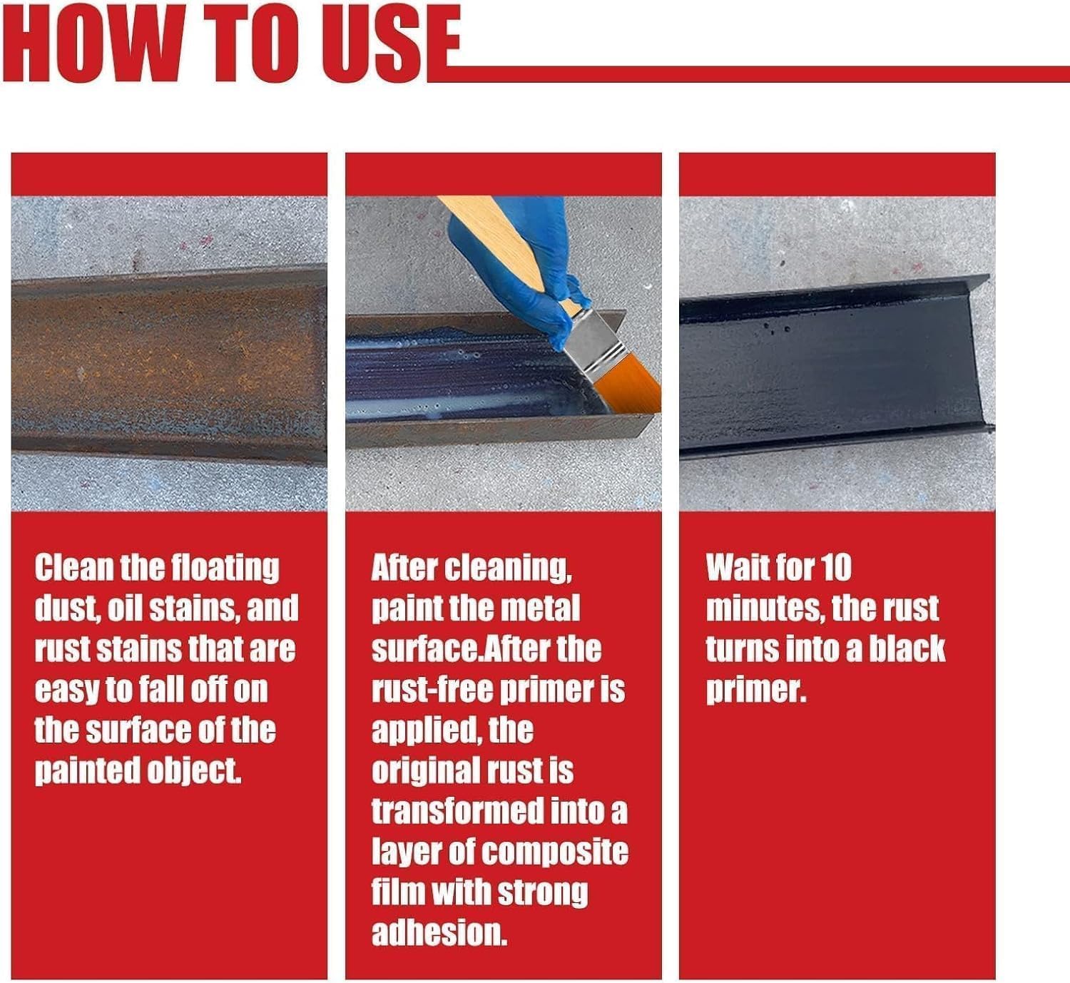 Rust Converter for Metal Anti Rust Coating 300g 106 Oz