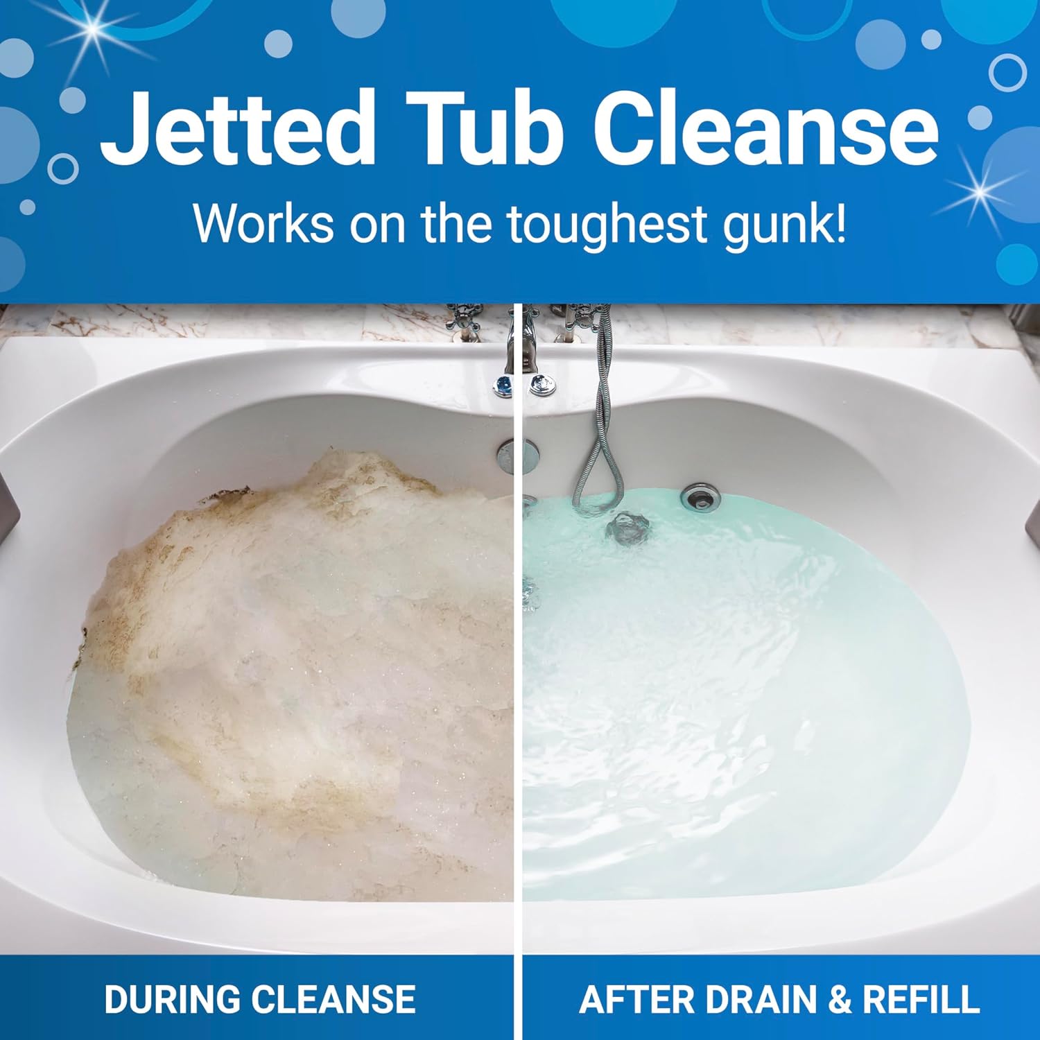 Bio Ouster Jetted Tub Cleaner Kit - Made in USA