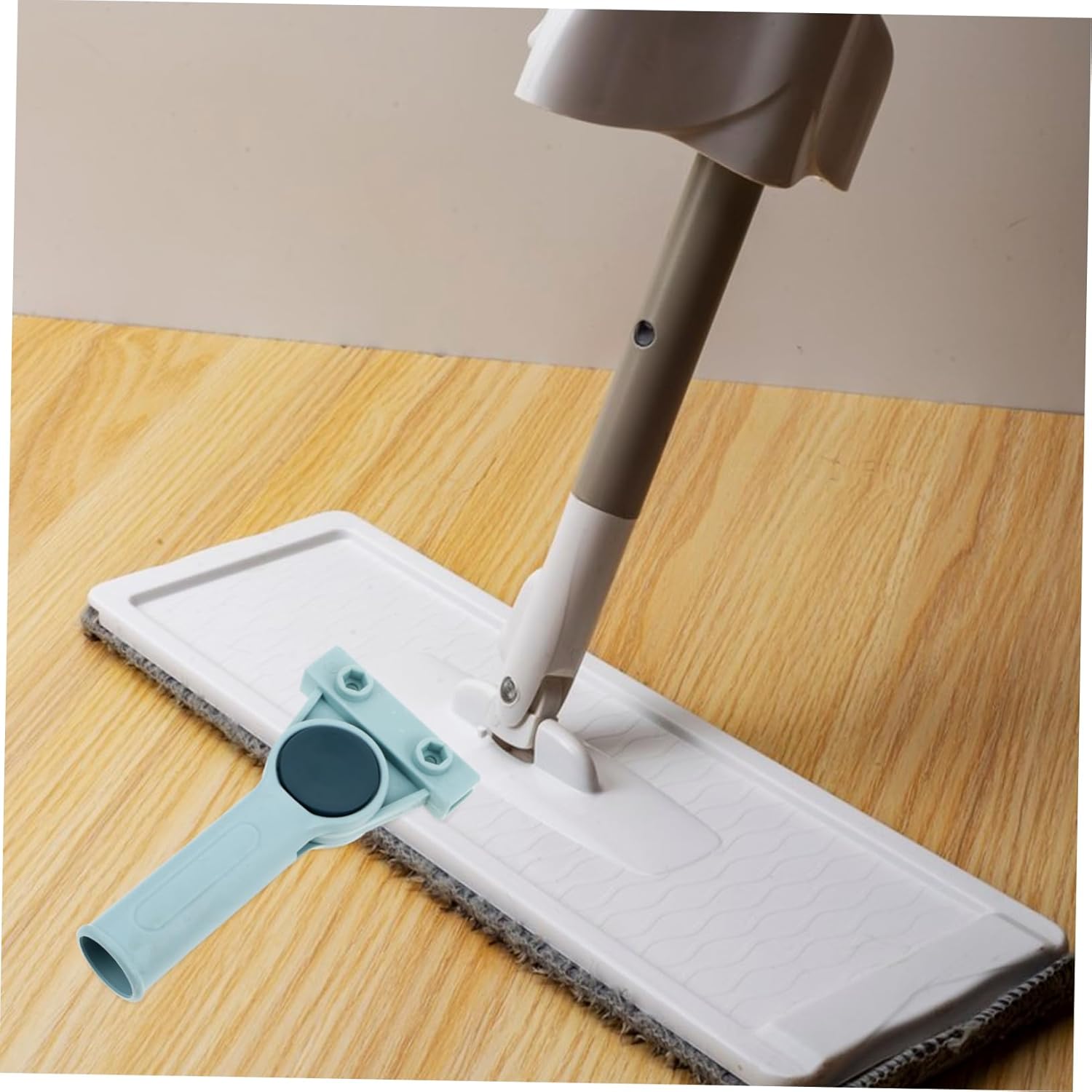2PCS Detachable Mop Head Clamp Holder for Floor Cleaning Replacement