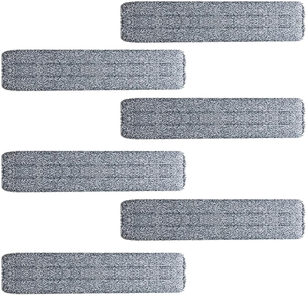 YOUSHANGJIA 24 Inch Microfiber Mop Refill 6 Pack