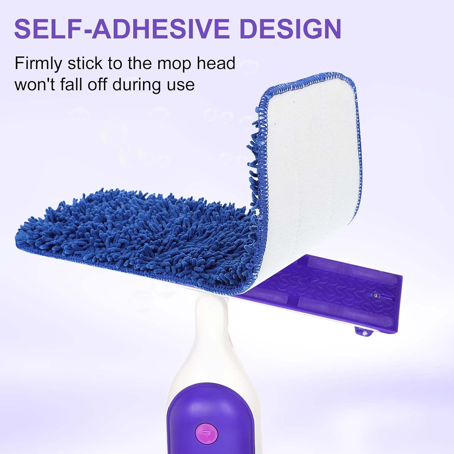 8 Pack Reusable Microfiber Mop Pads for Swiffer Power Mop 1