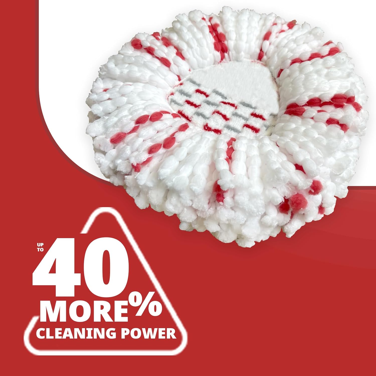 Spin Mop Head Replacement 3 Pack for EasyWring 1-Tank System
