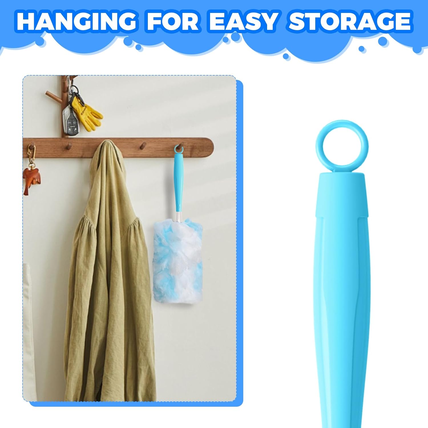 LYASIL 5PCS Duster Refill Handles Set