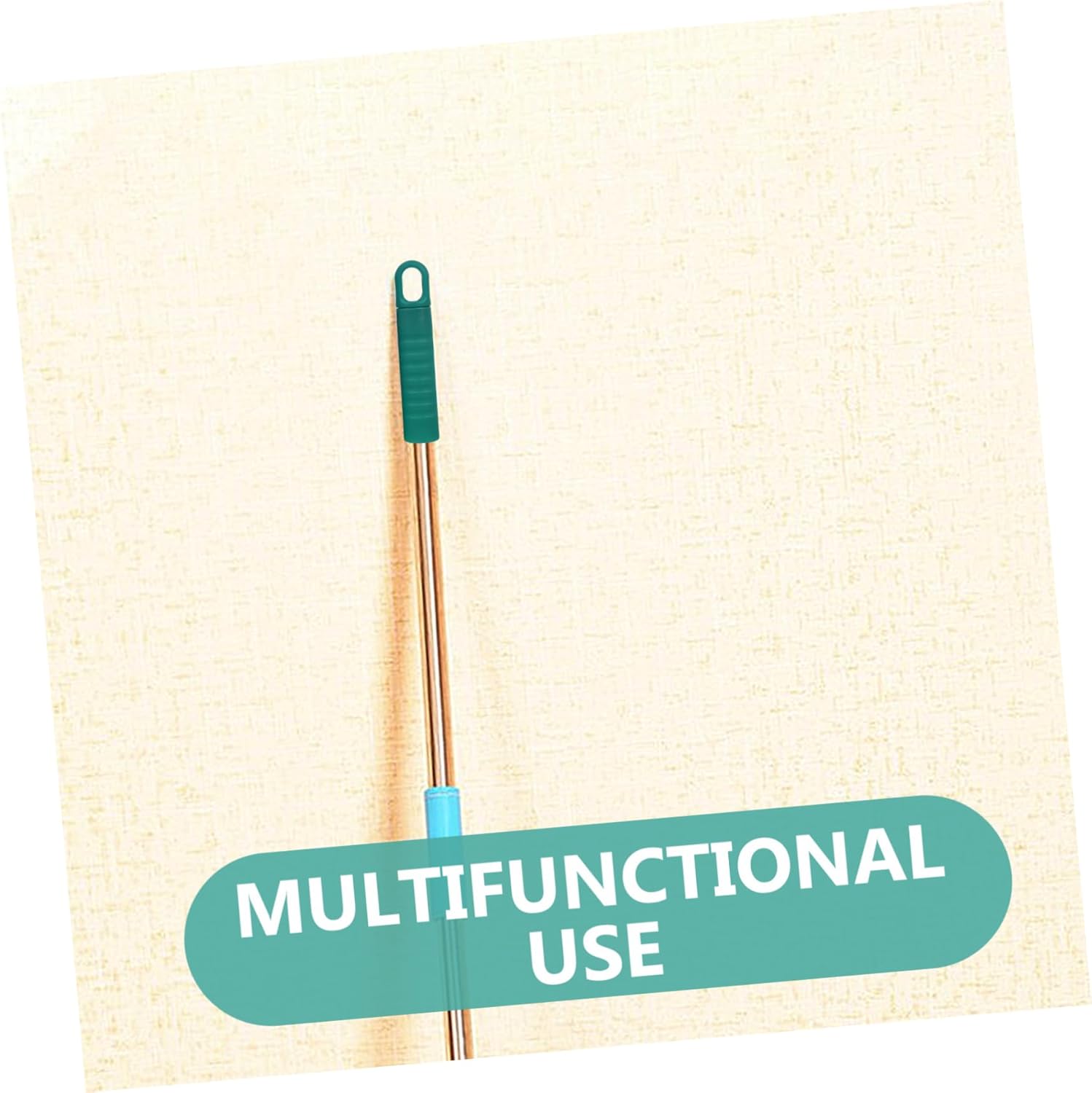 2PCS Durable Mop Handle Replacement with Non-Slip and Hanging Hole