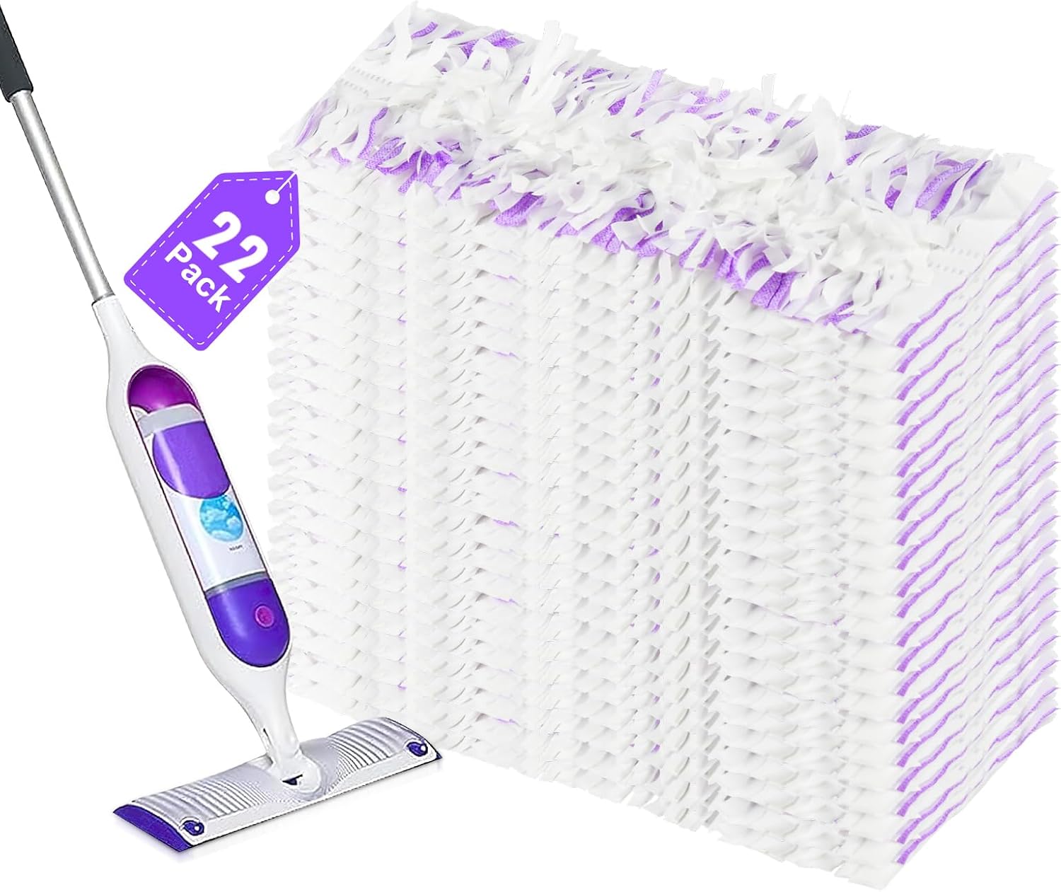 22 Count Swiffer Power Mop Refill Pads for Multi-Surface Cleaning