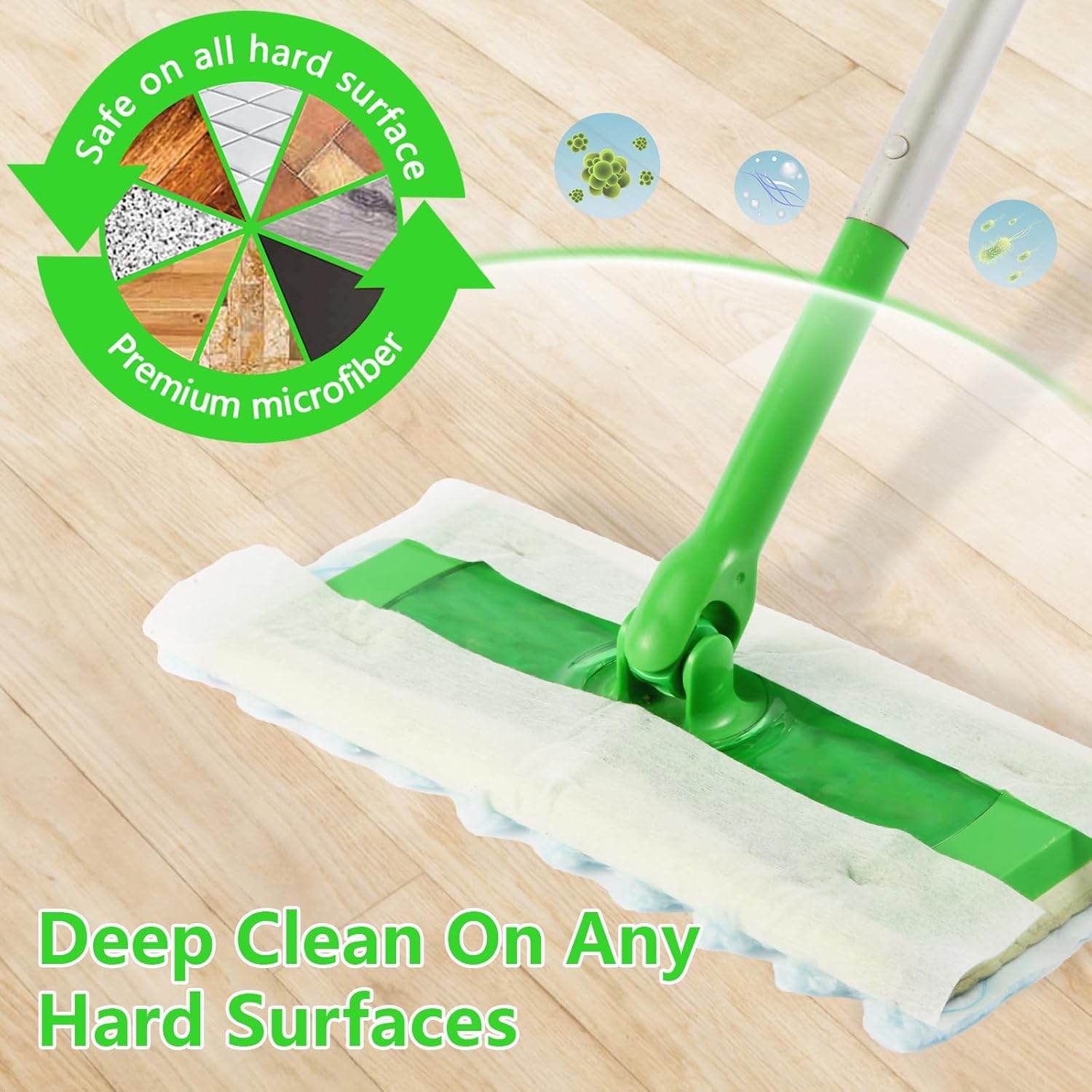 32 Count Heavy-Duty Dry Mop Refills for Swiffer