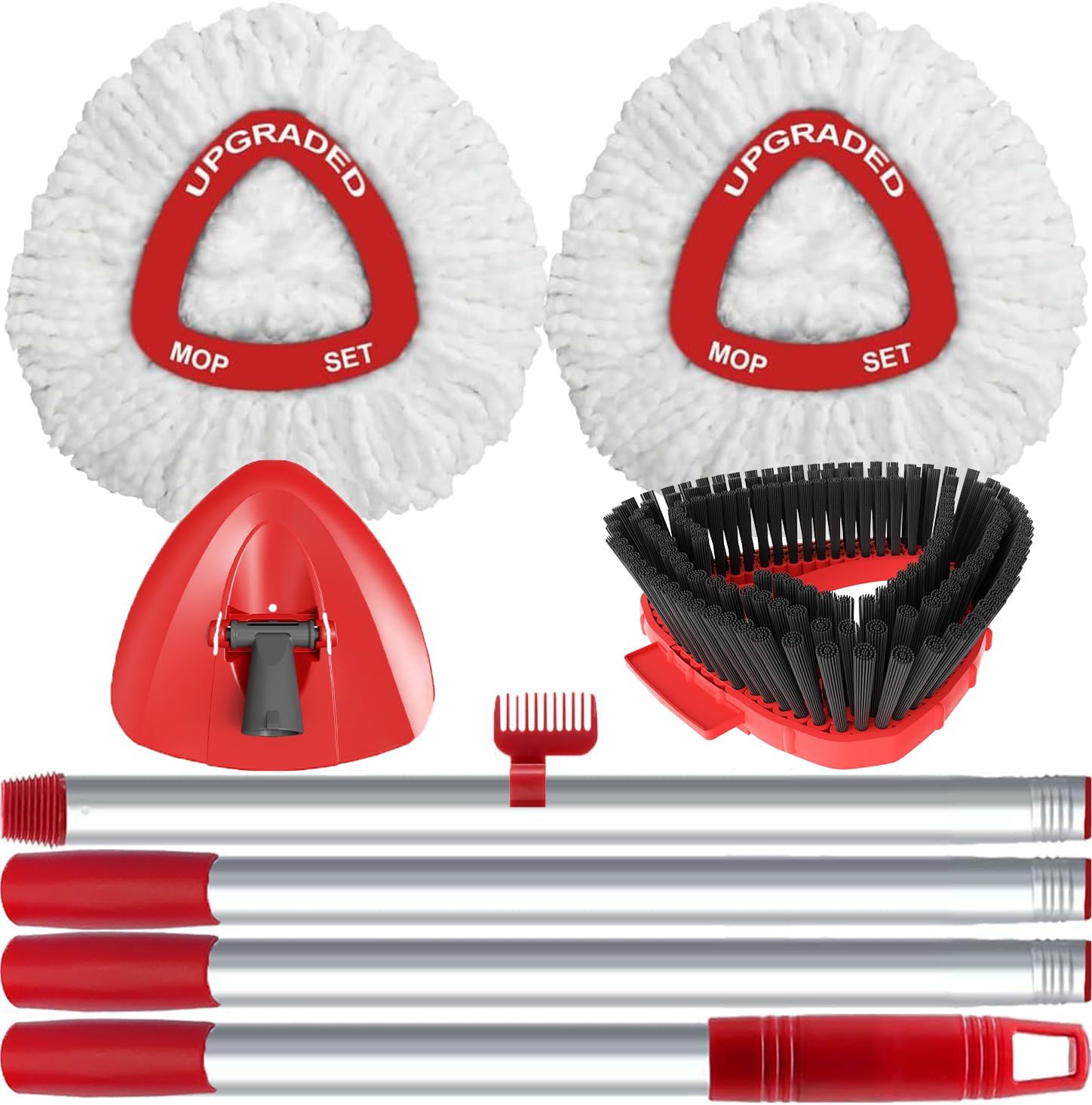 Wakayoyo Spin Mop Replacement Head Set 1