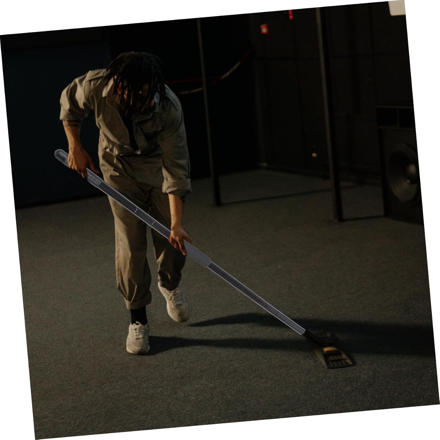 Minkissy Mop Replacement Handle Metal Mop Stick for Home and Commercial Use