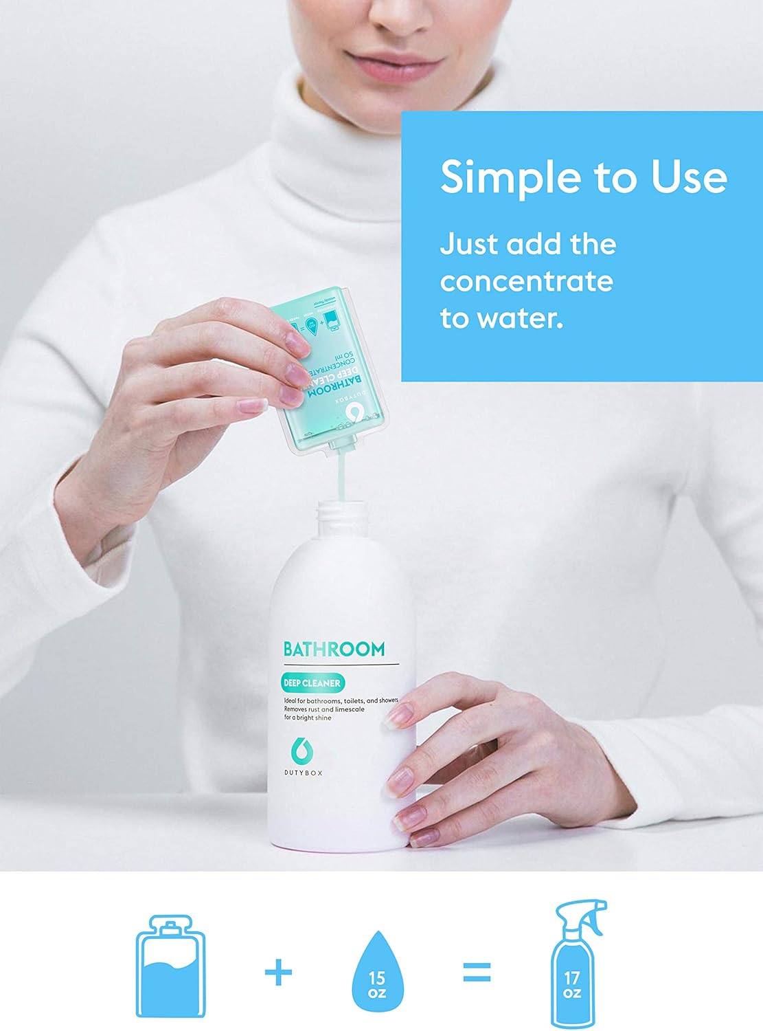 DUTYBOX Bathroom Cleaner 6 Capsule Pack