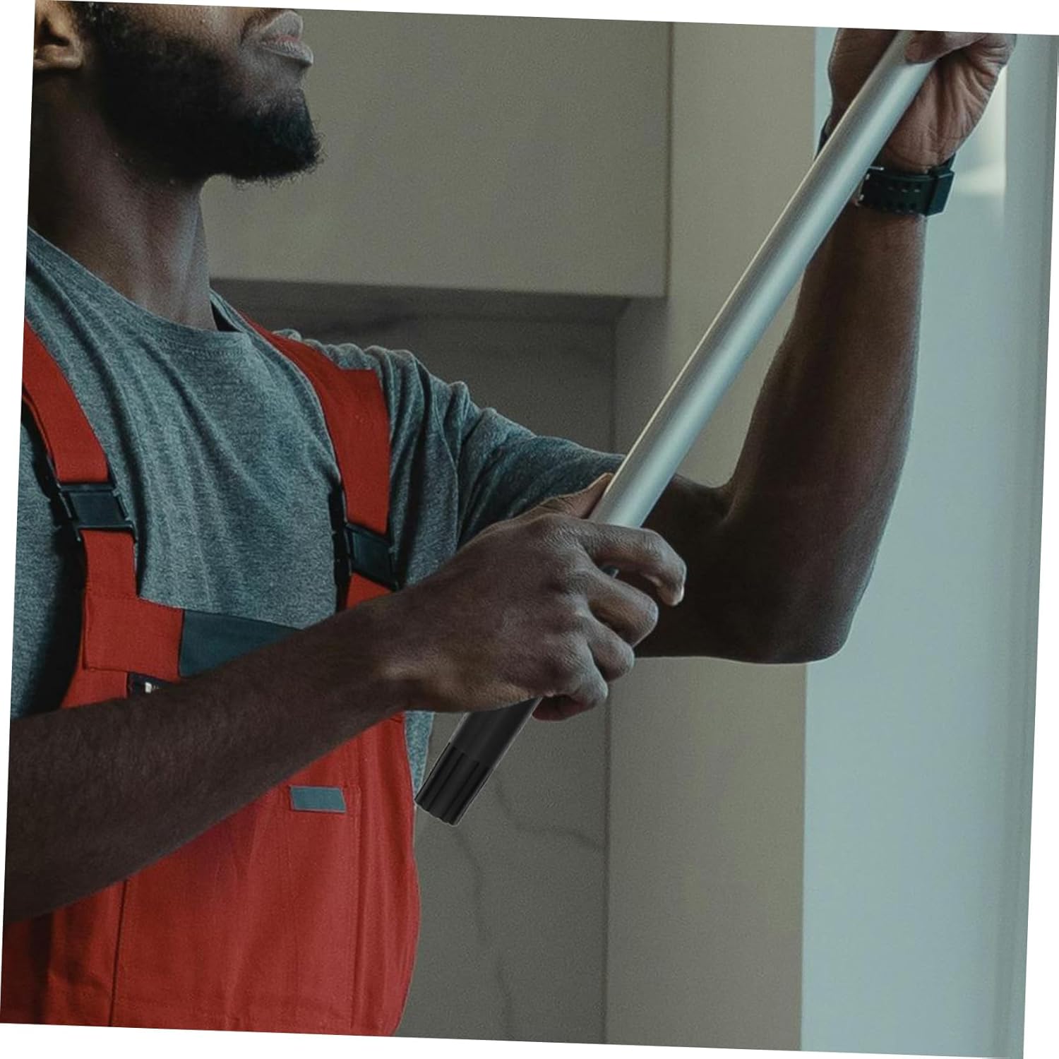 2pcs Plastic Mop Handle Adapter for Broom and Cleaning Tools