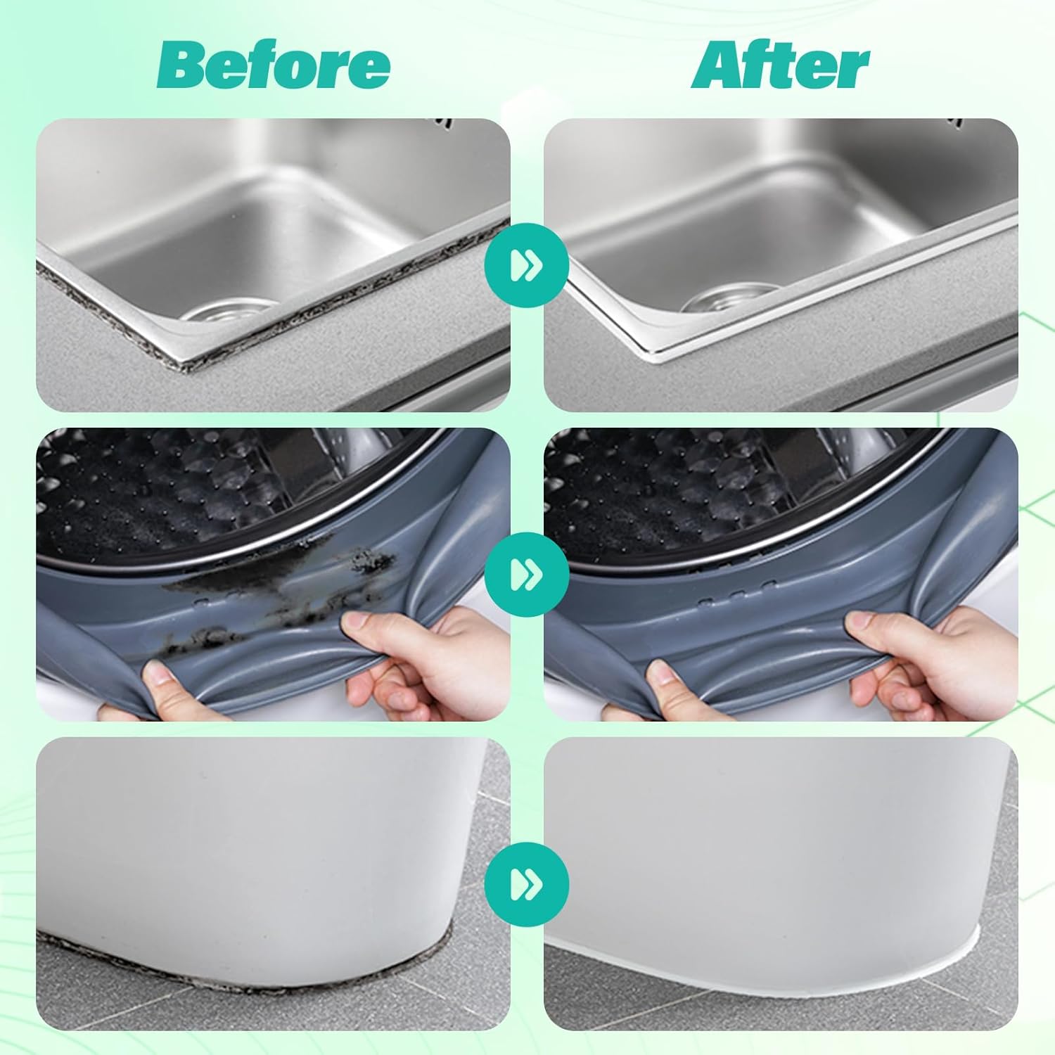 Bottrony Mold Stain Remover Gel 2 Pack