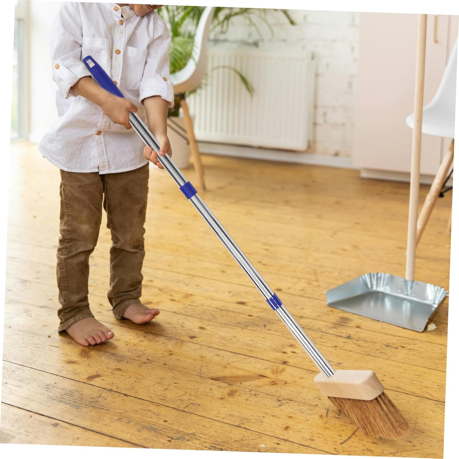 Minkissy 3-Section Mop Handle Replacement Pole