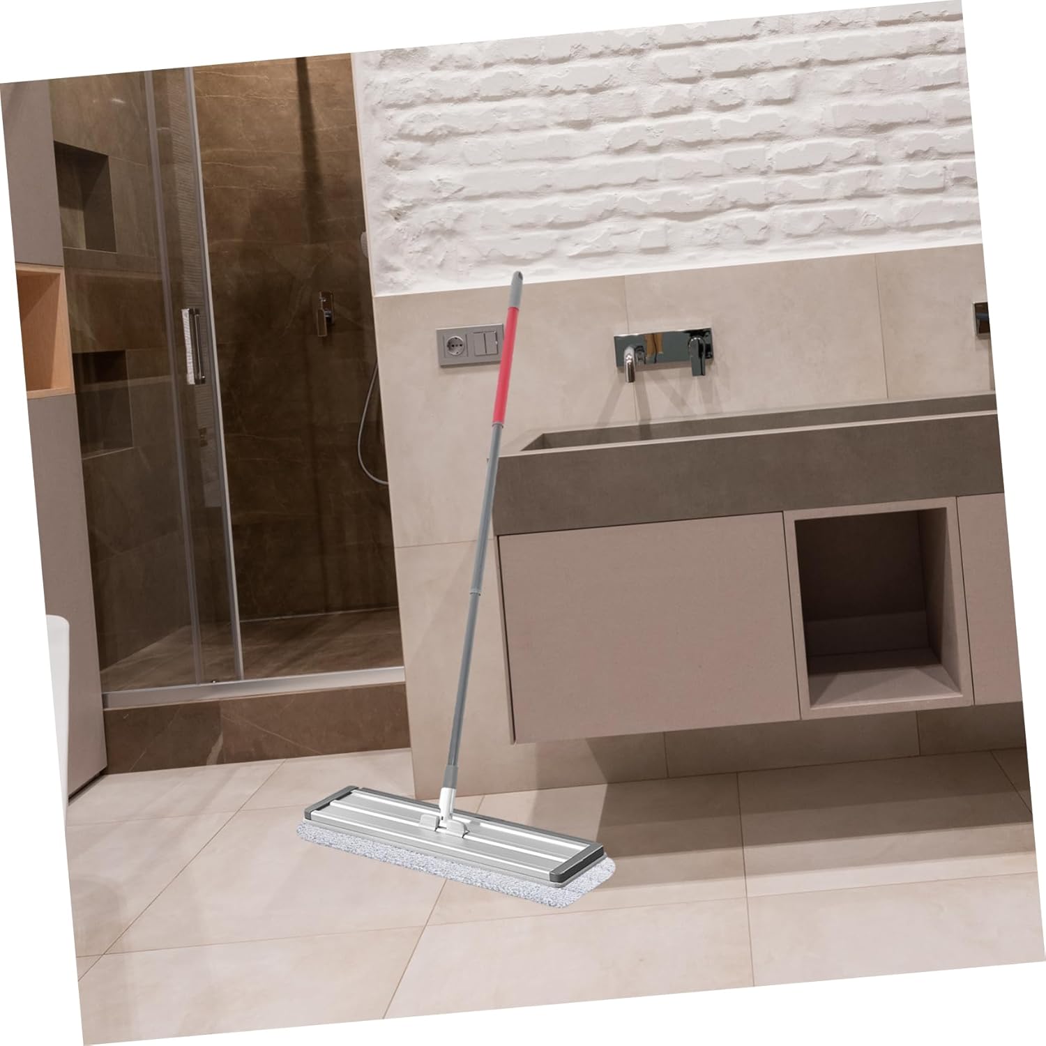 Adjustable Flexible Mop Handle Replacement for Floor Cleaning