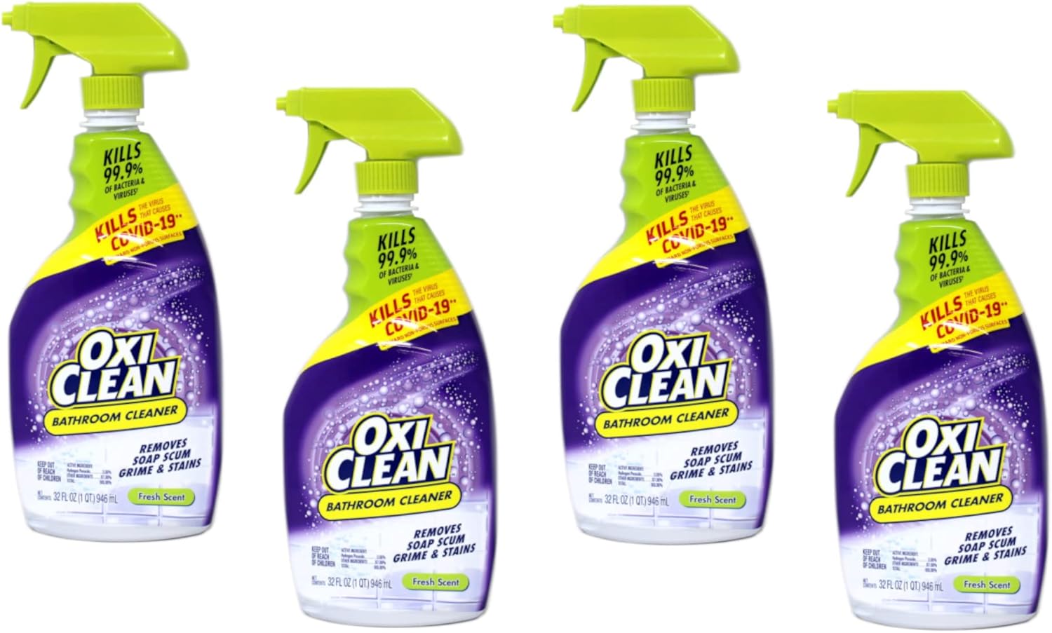 Kaboom OxiClean Bathroom Cleaner 32 oz 4 Pack 1