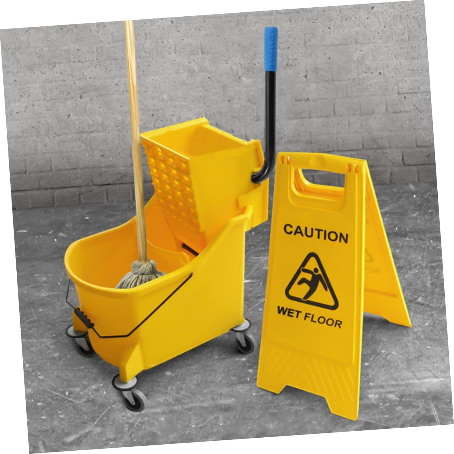 Durable Stainless Steel Mop Bucket Lever for Easy Operation
