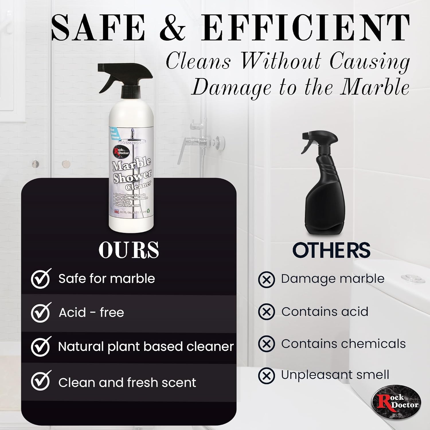 Rock Doctor Shower Tile Cleaner 24oz
