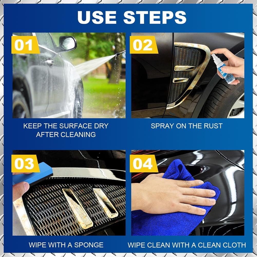 Multi Purpose Rust Remover Spray 4pcs 100ml