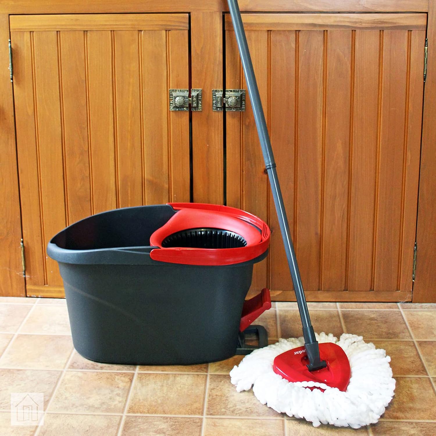 2 Pack Spin Mop Replacement Heads Compatible with Ocedar EasyWring