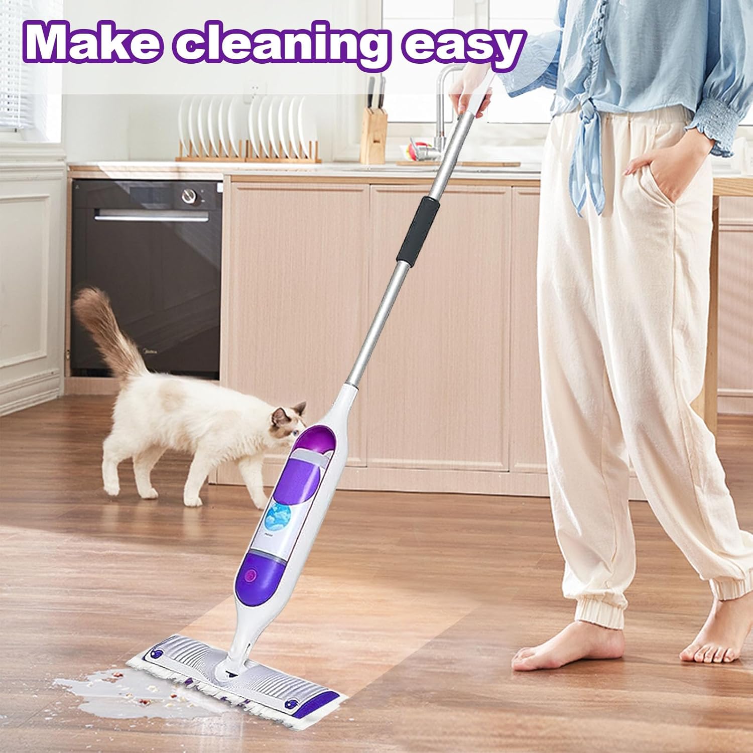 22 Count Swiffer Power Mop Refill Pads for Multi-Surface Cleaning