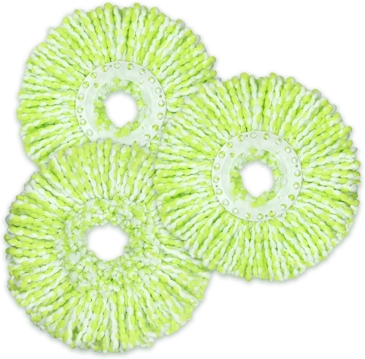 3 Pack Microfiber Mop Head Replacements for Libman Spin Mop