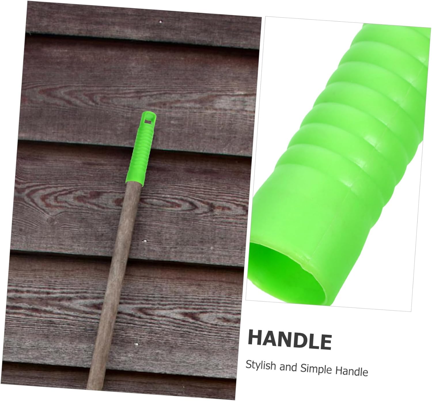 2pcs Mop Handle Grip Replacement for Dustpan Rod End Cap