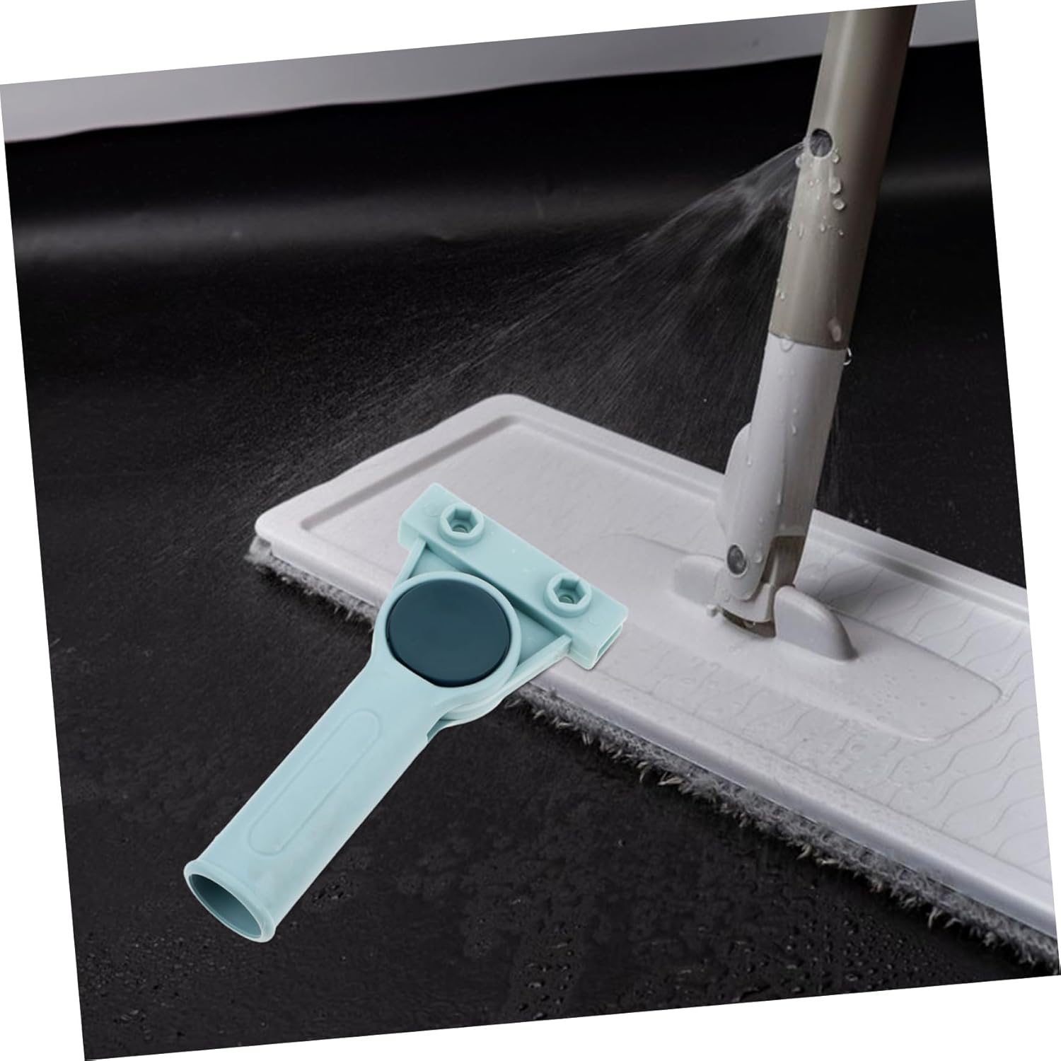 2PCS Detachable Mop Head Clamp Holder for Floor Cleaning Replacement