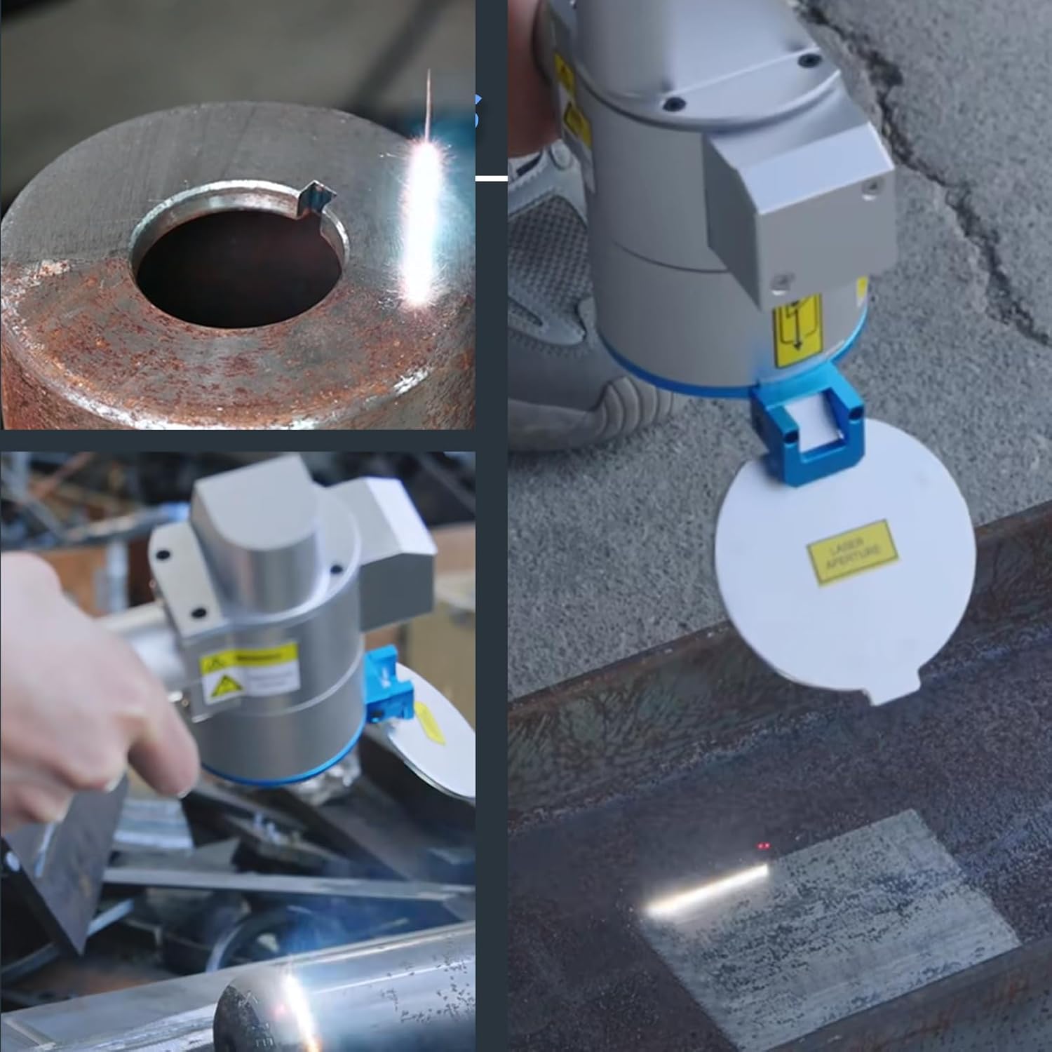 Hero Laser 100W Pulsed Rust Remover for Metal Surfaces