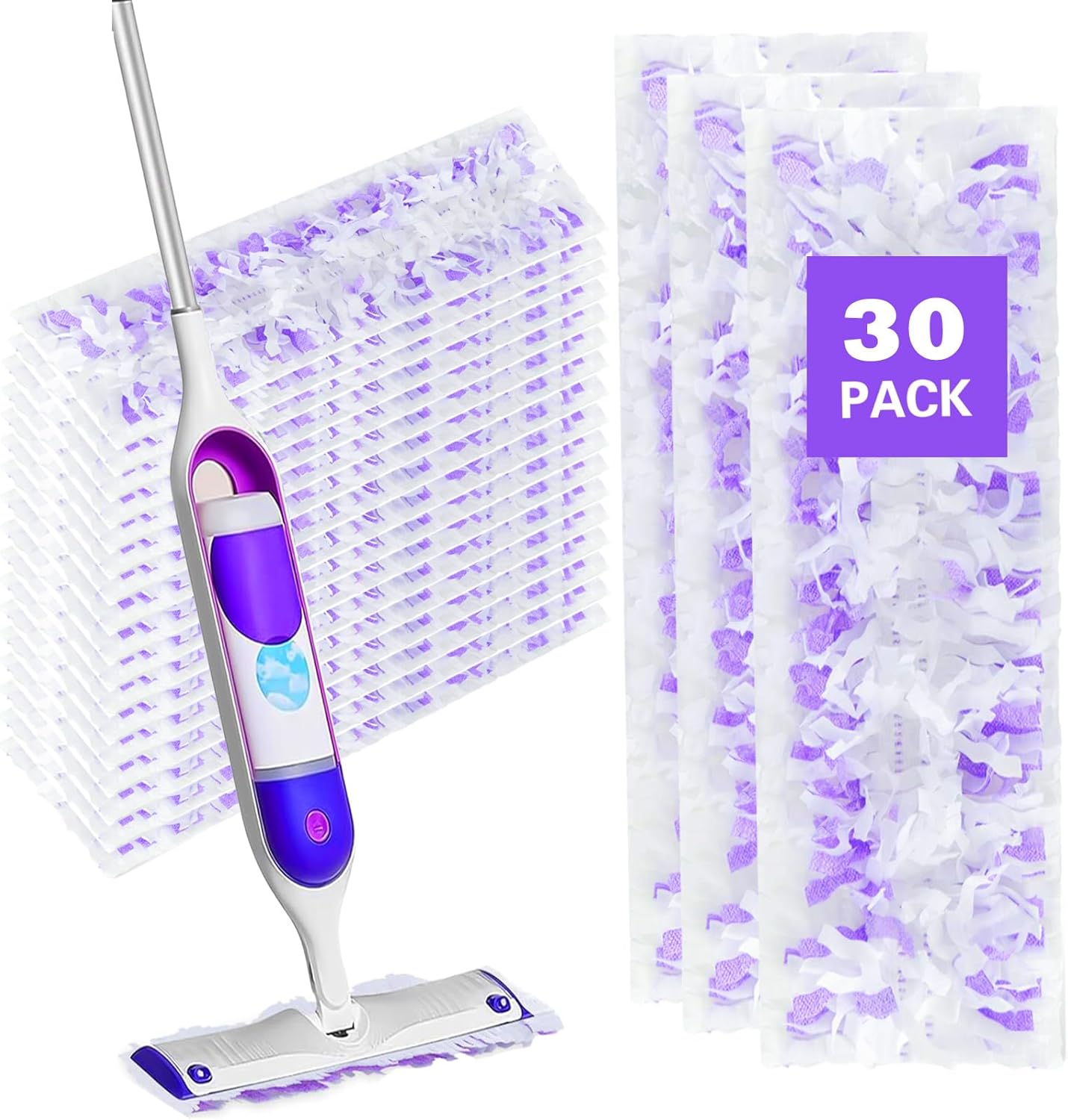 Shu Yuan 30 Count Power Mop Pad Refills