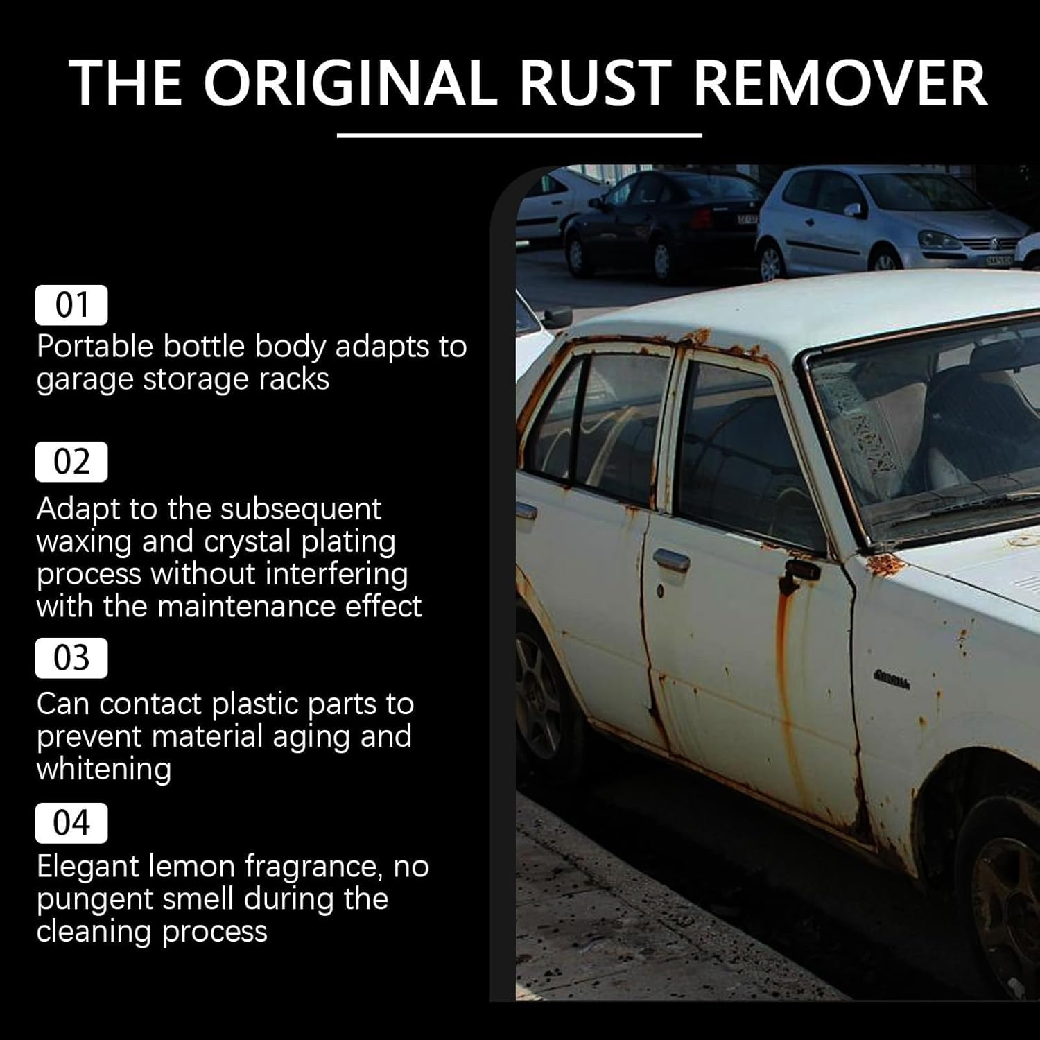 Nexa Rust Remover Spray 3 Pack - Fast Acting and Safe